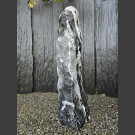 Alaska Marmor Monolith schwarz-weiß118cm