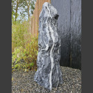 Alaska Marmor Monolith schwarz-weiß114cm