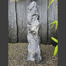 Alaska Marmor Monolith schwarz-weiß114cm