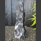 Alaska Marmor Monolith schwarz-weiß 78cm