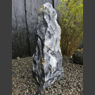 Alaska Marmor Monolith schwarz-weiß 76cm
