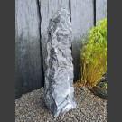 Alaska Marmor Monolith schwarz-weiß 122cm