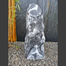 Alaska Marmor Monolith schwarz-weiß 86cm