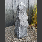 Alaska Marmor Monolith schwarz-weiß 73cm