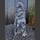 Alaska Marmor Monolith schwarz-weiß 67cm