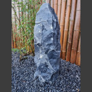 Alaska Marmor Monolith schwarz-weiß 74cm