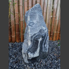 Alaska Marmor Monolith schwarz-weiß 64cm