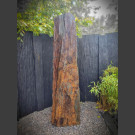 Monolith grau-brauner Schiefer 225cm hoch