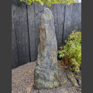 Monolith grau-brauner Schiefer 165cm hoch