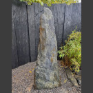 Monolith grau-brauner Schiefer 165cm hoch