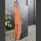 Schiefer Monolith schwarz-bunt 97cm hoch
