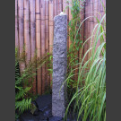 Obelisk Brunnen grauer Granit 150cm