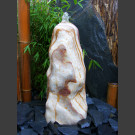 Quellstein Brunnen Onyx geschliffen 55cm