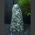 Marmor Monolith grün-weiß 68cm hoch