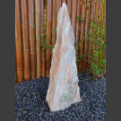 Naturstein Monolith Norwegian Rosé 80cm