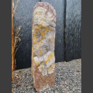 Monolith rot-bunter Schiefer 102cm hoch