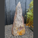 Monolith rot-bunter Schiefer 104cm hoch