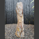 Monolith rot-bunter Schiefer 79cm hoch