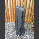 Monolith schwarzer Schiefer 57cm hoch