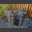 versteinertes Holz schwarz 55cm