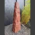 Naturstein Stele Wasa Quarzit 86cm hoch