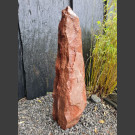 Naturstein Stele Wasa Quarzit 84cm hoch