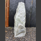 Marmor Monolith weiß-grau 70cm