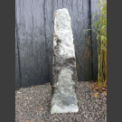 Marmor Monolith weiß-grau 87cm