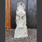 Marmor Monolith weiß-grau 63cm