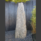 Zebra Gneis Naturstein Monolith 150cm hoch