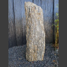 Zebra Gneis Naturstein Monolith 112cm hoch