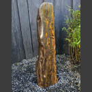 Tigerauge Naturstein Edelstein Monolith geschliffen 127cm
