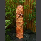 Quellstein Brunnen Travertin Monolith 80cm