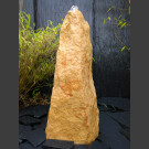 Komplettset Quellstein Monolith beiger Sandstein  60cm