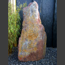 Monolith rot-bunter Schiefer 122cm hoch