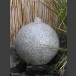 Granit Kugel Sprudelstein grau 20cm