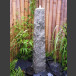 Quellstein Obelisk grauer Granit 120cm