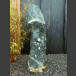 Marmor Monolith grün-weiß 107cm hoch