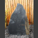 Schiefer Monolith schwarz-bunt 84cm hoch