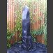 Marmor Komplettset Brunnen schwarz poliert 120cm