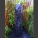 Marmor Komplettset Brunnen schwarz 150cm