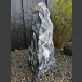 Alaska Marmor Monolith schwarz-weiß 76cm