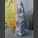 Alaska Marmor Monolith schwarz-weiß 119cm