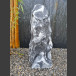 Alaska Marmor Monolith schwarz-weiß 86cm