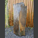 Monolith grau-brauner Schiefer 98cm hoch