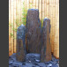 Triolithen Komplettbrunnen graubrauner Schiefer 120cm