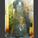 Schiefer Monolith Quellstein  graubraun 75cm hoch