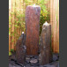 Triolithen Quellsteine grau-brauner Schiefer 95cm