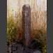 Schiefer Monolith Quellstein  lila 95cm hoch