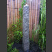 Quellstein Obelisk grauer Granit 150cm